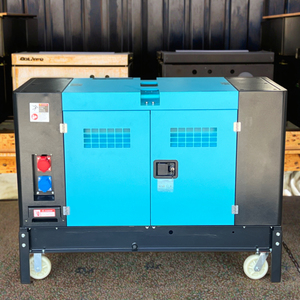 เครื่องกำเนิดไฟฟ้าสำหรับบ้านแบบเงียบพิเศษ 10KVA 12KVA 15KVA  พร้อมไดนาโมทองแดงแท้ 100%  110V 220V 380V 50Hz 60Hz ระบายความร้อนด้วยน้ำ  แบบเดี่ยว 480V - Product Image 1