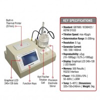 Analyseur de teneur en humidité automatique haute précision Huazheng, analyseur de l'eau dans l'huile, compteur PPM, détecteur de teneur en humidité dans l'huile, garantie 1 an
