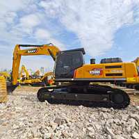 Excavatrice sur chenilles d'occasion Sany SY335H, 33 tonnes, moteur d'origine, godet de 1,6 m³ pour l'exploitation minière, les carrières et les travaux de construction lourds