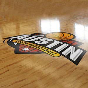 Decalcomanie adesive antiscivolo con stampa personalizzata decalcomanie per pavimenti da <span class=keywords><strong>palestra</strong></span> per campo da basket decorazione per la casa adesivo decorativo in vinile in PVC - Product Image 1