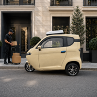 Tricycle Électrique Fermé Certifié CEE SQ3, Scooter de Mobilité à 3 Roues, Plus de 30 Couleurs Disponibles, MOQ 5