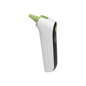 Termómetro infrarrojo de oído para fiebre bebés niños adultos interior con cubierta desechable para la punta del oído - Product Image 3