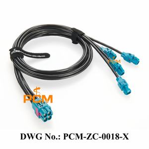 H-MTD สายไฟ4-in-1 H-MTD พอร์ตสี่พอร์ต E6K10D-1CAZ5-Z กับสายรัดอีเทอร์เน็ตยานยนต์ E6K10A-1CAZ5-Z พอร์ตเดียว - Product Image 2