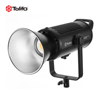 TOLIFO Photographie COB 400w X-400B Plus 2700-6500k Éclairage vidéo professionnel de studio, éclairage vidéo LED bicolore
