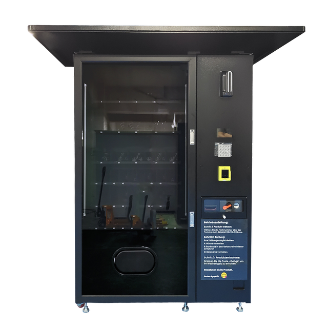 Outdoor E-wallet Combo Snack Cold Beverage Vending Machine Business Custom Innovative Vending Machine Outdoor Solution