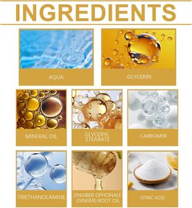 Crema Massaggiante Dimagrante Anticellulite al Ginger per Tutto il Corpo, Durata 6 Mesi, per Pancia, Cellulite, Lenitiva e Rilassante - Product Image 6