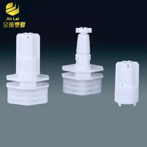 2.4mm new design disposable pouch long oral liquid spout cap