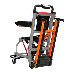 電動折りたたみ式スチール車椅子CE認定ミニクライミング輸送設計階段用 - Product Image 4