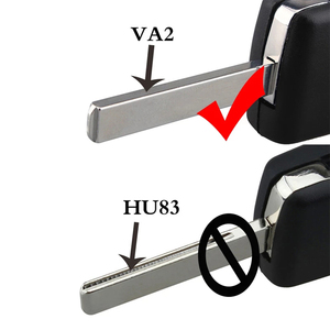 Clé télécommande pliable Heart Horse à 3 boutons 433 MHz avec puce ID46 / PCF7961 pour Citroën Berlingo <span class=keywords><strong>Picasso</strong></span> Xsara avec pile CR2032 - Product Image 4