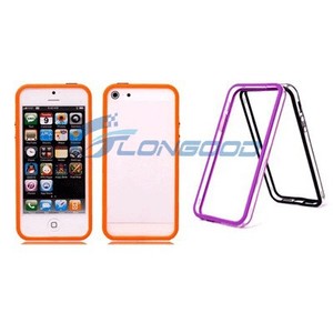 trasparente a buon mercato a buon mercato struttura paraurti caso telefono cellulare in silicone per <span class=keywords><strong>iphone</strong></span> 5 5g - Product Image 3