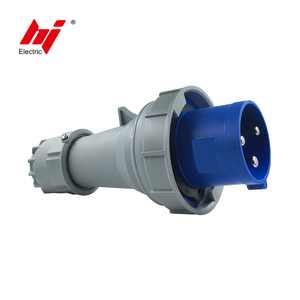 New IP67 Mức Độ Bảo Vệ 63A 2P + E 3 Pin Cắm 230V Ngành Công Nghiệp Không Thấm Nước Phích Cắm - Product Image 4