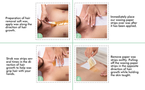 Bandes <span class=keywords><strong>de</strong></span> <span class=keywords><strong>cire</strong></span> non tissées en gros d'usine, <span class=keywords><strong>pas</strong></span> chères, plusieurs tailles, pour l'épilation - Product Image 3