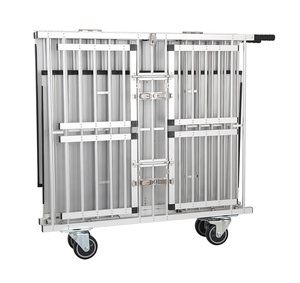 Carrito <span class=keywords><strong>para</strong></span> <span class=keywords><strong>Perros</strong></span> Aeolus Superligero de Aluminio, Plegable y Portátil con <span class=keywords><strong>Ruedas</strong></span> <span class=keywords><strong>para</strong></span> Mascotas, Ideal <span class=keywords><strong>para</strong></span> Exteriores, Salones y Viajes - Product Image 6