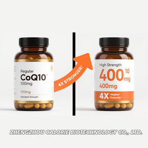 OEM ODM Coenzima <span class=keywords><strong>Q10</strong></span> <span class=keywords><strong>Ubiquinone</strong></span> ad Alta Concentrazione 120 Capsule Softgel per Adulti Fermentazione Naturale Non-OGM e Senza Glutine - Product Image 5