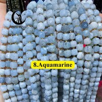 Perles cubiques à facettes Zhe Ying 8 mm 10 mm, perles carrées à facettes en pierre naturelle de quartz pour la fabrication de bijoux, idéales pour colliers DIY