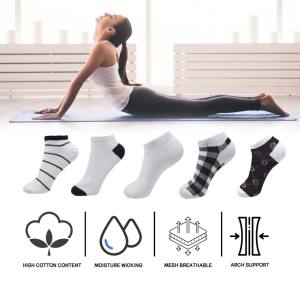 उच्च गुणवत्ता वाली महिलाओं और यूनिसेक्स टखनों के मोजे थोक ग्रीष्मकालीन और वसंत मछली बच्चों और युवाओं के लिए खोखला जाल खोखला जाल - Product Image 3