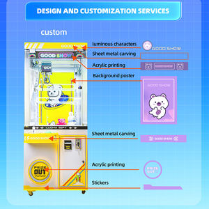بسعر الجملة آلة مخلب دمية رخيصة الثمن تعمل بعملة معدنية مع فاتورة متقبل - Product Image 6