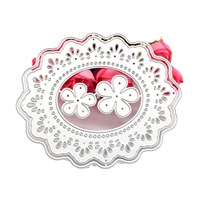 Matrice de découpe en papier pour décorations en dentelle ajourée, couteau à embosser, pour cartes de vœux et scrapbooking, style moderne et simple, motif carbone