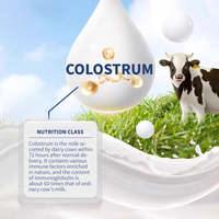 Comprimés de calcium et de colostrum bovin avec IGG 20% 25% – Complément naturel pour la santé intestinale et la croissance osseuse chez l'adulte