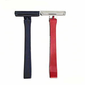 <span class=keywords><strong>Rasoir</strong></span> à lame unique en aluminium, meilleur <span class=keywords><strong>rasoir</strong></span> anti-irritation, rasage sans angles morts, convient à toutes les formes de tête - Product Image 1