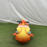 Trottinette Électrique Personnalisée pour Enfants, Modèle Nemo Animal Marin ou Dinosaure, Jouet pour Parc d'Aventures