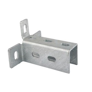 Hot Dip Galvanized Steel <strong>Post</strong> Base <strong>Brackets</strong> <strong>for</strong> Solar Panel Mounting <strong>on</strong> Ground and <strong>Concrete</strong> Pier Rooftop Systems - Product Image 3