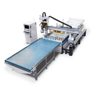Enrutador CNC WFMC2 con <span class=keywords><strong>cama</strong></span> de vacío y sistema de carga automática - Product Image 1