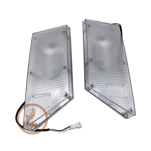 White Rear Tail <b>Light</b> Fit SK200-12-3 Construction Excavator - Product Image 3