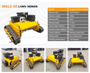 <span class=keywords><strong>Tondeuse</strong></span> à gazon <span class=keywords><strong>électrique</strong></span> <span class=keywords><strong>sans</strong></span> <span class=keywords><strong>fil</strong></span> télécommandée pour terrains en pente, avec une forte capacité de franchissement et une maniabilité aisée sur les terrains complexes - Product Image 3