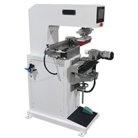 Imprimante à tampon rotative automatique haute précision pour gobelets fermés, état neuf ou d'occasion, pour impression d'étiquettes sur couvercles, gobelets et objets