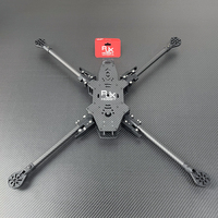 Kit de châssis pliable en fibre de carbone RJXHOBBY A6 15 pouces pour drone de course FPV RC