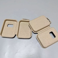 Biodegradable Recycled Pulp Molded Soap Packaging Box Paper Molded Packing Box for Soap