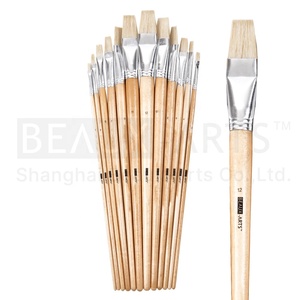 Pennello per <span class=keywords><strong>Pittura</strong></span> a <span class=keywords><strong>Olio</strong></span> con Setole di Maiale 579 con Ghiera in Alluminio - Product Image 2
