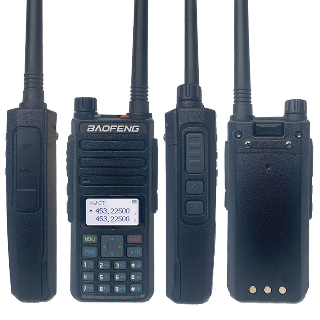 Sanda Baofeng BF-H6 BFH6 Tri-power 2w 5w 10w Dual Band UHF VHF 10km Long Talking Range Ham Radio Two Way Radio