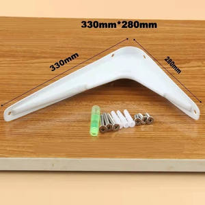 Кронштейн для угловой полки из металла, стальной, L-образный, для крепления к стене - Product Image 5