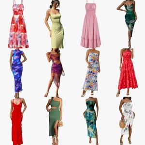 Vêtements de Marque Robes Femme Nouveaux Lots Mixtes de Vêtements Neufs Expédition Aléatoire Vêtements de Marque Tailles L XL Nylon - Product Image 5