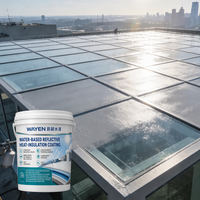 Toit d'usine peinture d'isolation thermique réfléchissante crème solaire étanche refroidissement liquide revêtement couleur acier tuile fer peinture à base d'eau