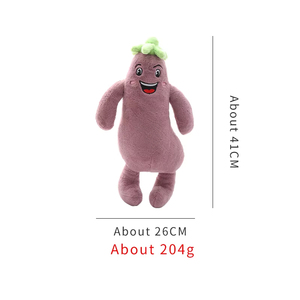 ของเล่นตุ๊กตาผักแบบใหม่ ดีไซน์น่ารัก ได้รับความนิยมสูง เสียงบีบสนุก ผิวสัมผัสนุ่มนวล ของเล่นบีบมีเสียงตลกๆ สำหรับสุนัข - Product Image 4