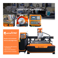 Meilleur prix pour une grande taille sur la machine de découpe CNC ATC CA-2080, grande taille, bois, plastique, PVC, avec lame de scie