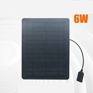 מתקפל לוח טעינה סולארית <span class=keywords><strong>5000Mah</strong></span> מובנה סוללה 6W Usb נייד מתקפל שמש מטען לטלפון נייד - Product Image 2