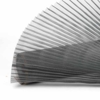Meilleures ventes : Moustiquaire plissée noire isolante anti-poussière rétractable pour porte de balcon