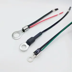 FOCUSENS Factory Surface Ring Tongue Terminal Thermistor Probe NTC 10k Temperature Sensor for DC/DC Converters