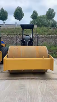 Compacteur de sol vibrant SEM512 à tambour lisse, largeur de compactage 2130 mm, force de compactage 245 KN, rouleau hydraulique pour la construction routière