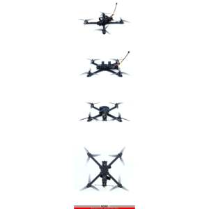 โดรนฟรีสไตล์แบบภาพยนตร์ FPV ขนาด 7 นิ้ว รุ่นดั้งเดิม พร้อมระบบส่งสัญญาณภาพ HD และความละเอียดการบันทึกภาพ 4K ระยะไกล - Product Image 5