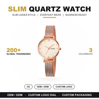 Montres à quartz SKMEI 1874 pour femmes, montre-bracelet simple pour un usage quotidien, pour les employées de bureau, montre décontractée pour un usage quotidien professionnel