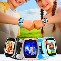 Reloj Inteligente 4G para Niños con Tarjeta SIM, Llamada SOS, Rastreo GPS, Cámara Frontal, Chat de Voz y Video, Foto, Correa de Gel de Sílice, Pantalla a Color