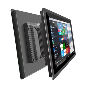 Tableta todo en uno con pantalla táctil sin ventilador industrial de 15 pulgadas, PC capacitiva integrada a prueba de agua, Intel Core DDR4 16GB - Product Image 5