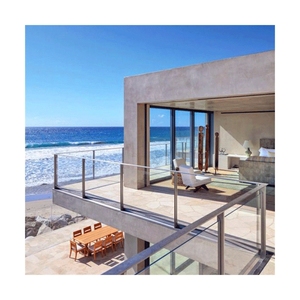 Rampe d'escalier moderne Prima, <span class=keywords><strong>miroir</strong></span>, garde-corps de balcon, garde-corps de véranda, garde-corps en acier inoxydable fixe de luxe, pince en verre, balustrade, main courante pour escalier - Product Image 3