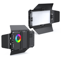 Diffuseur de lumière en panneau métallique en gros, panneau de studio à marque privée, kit de contrôle RGB pour éclairage en forme de feuille métallique, garantie 1 an, portable