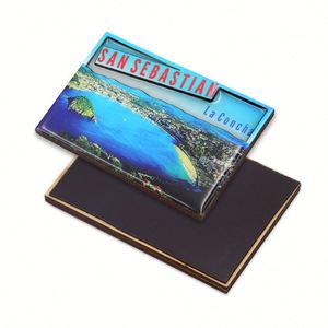 China Factory Custom Logo Ref Magnet Blank Wood Sublimation Mdf Souvenir <b>Fridge</b> Magnets - Product Image 3